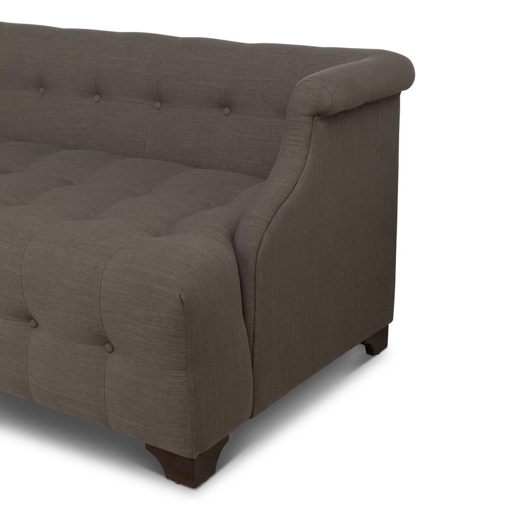 Scroll Arm Sofa Mocha