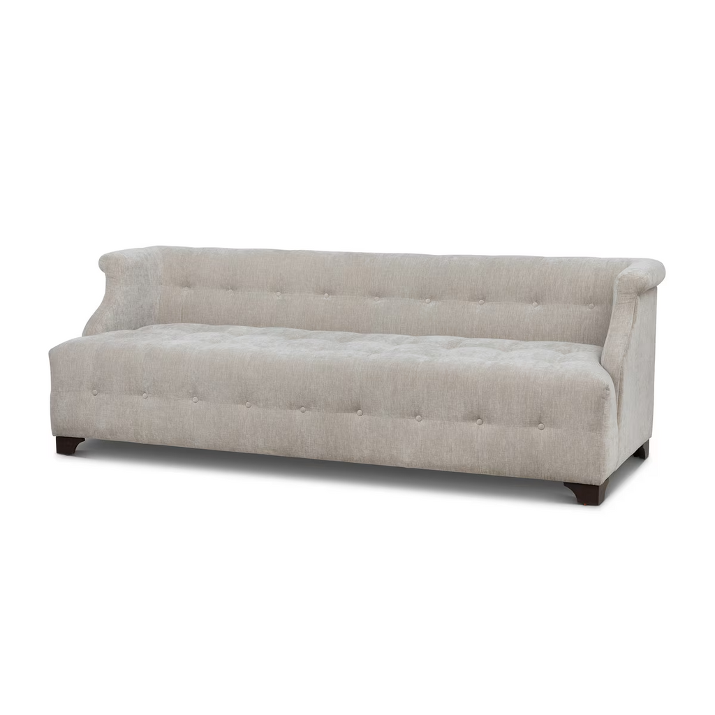 Scroll Arm Sofa Putty