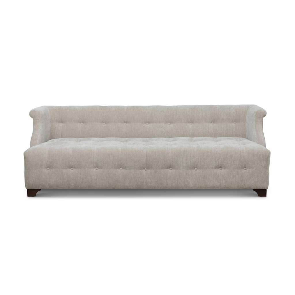 Scroll Arm Sofa Putty