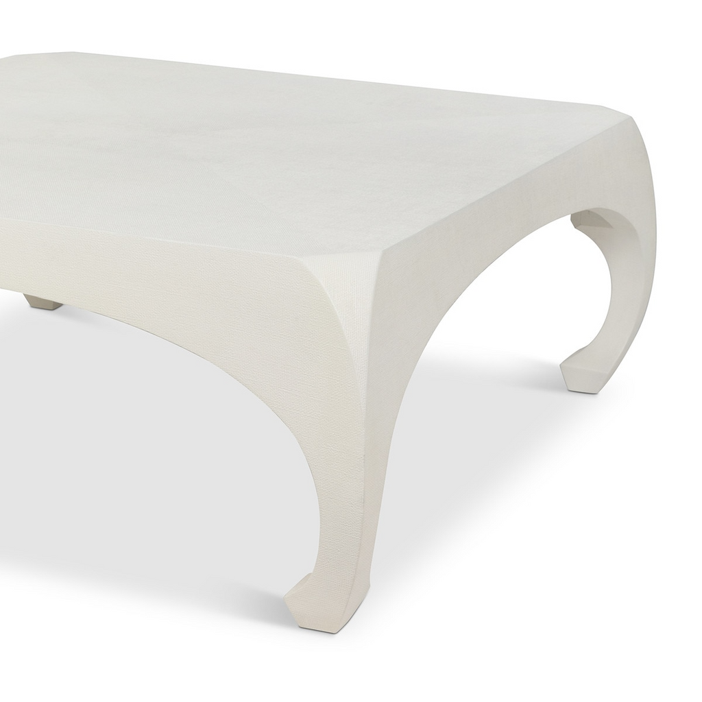 Worth Avenue Cocktail Table Silk Linen