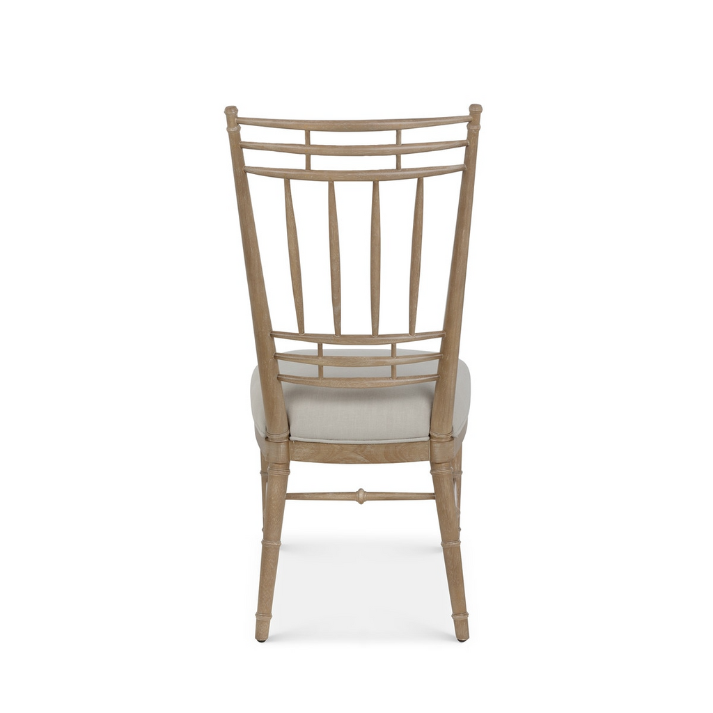 Hyannis Port Side Chair Driftwood Set/2