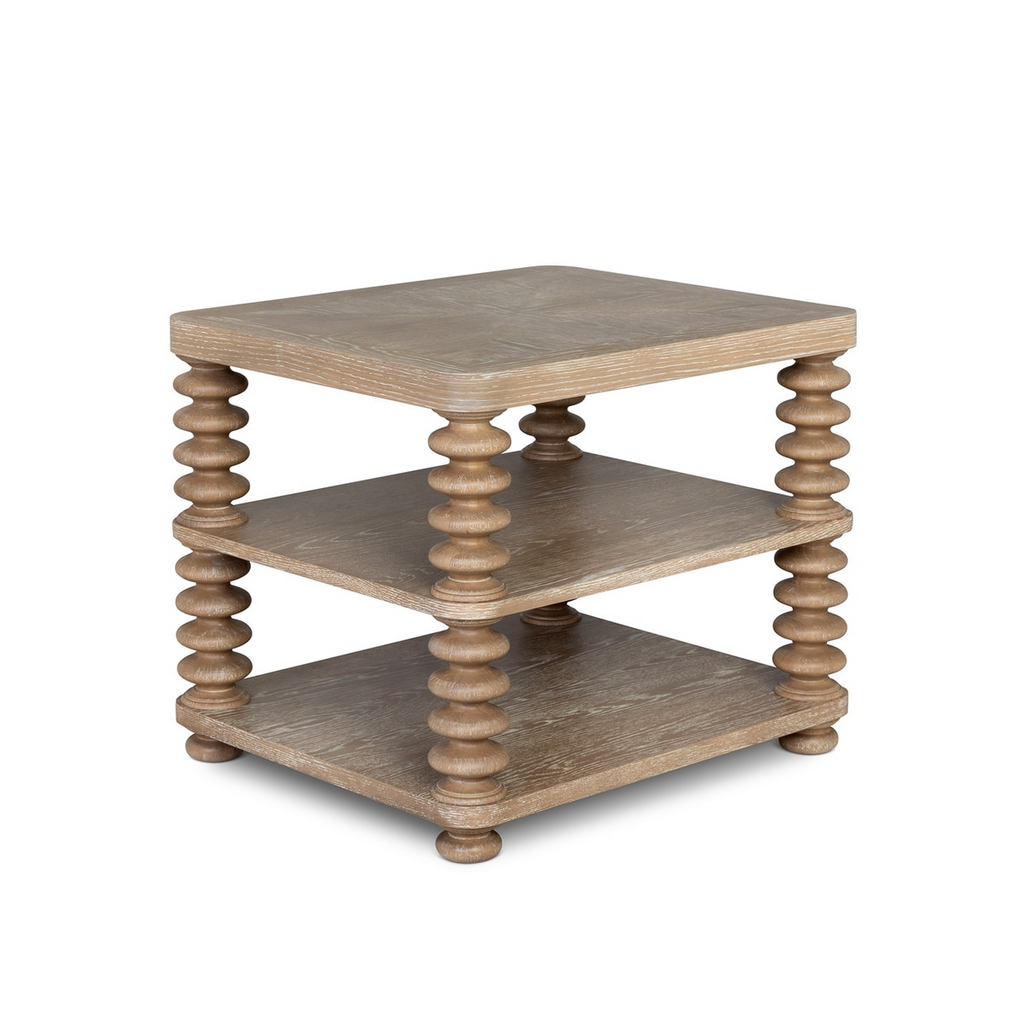 Oak Bluffs Lamp Table Driftwood