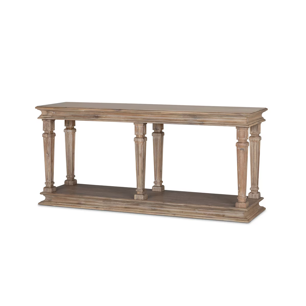 Camelot Console Driftwood