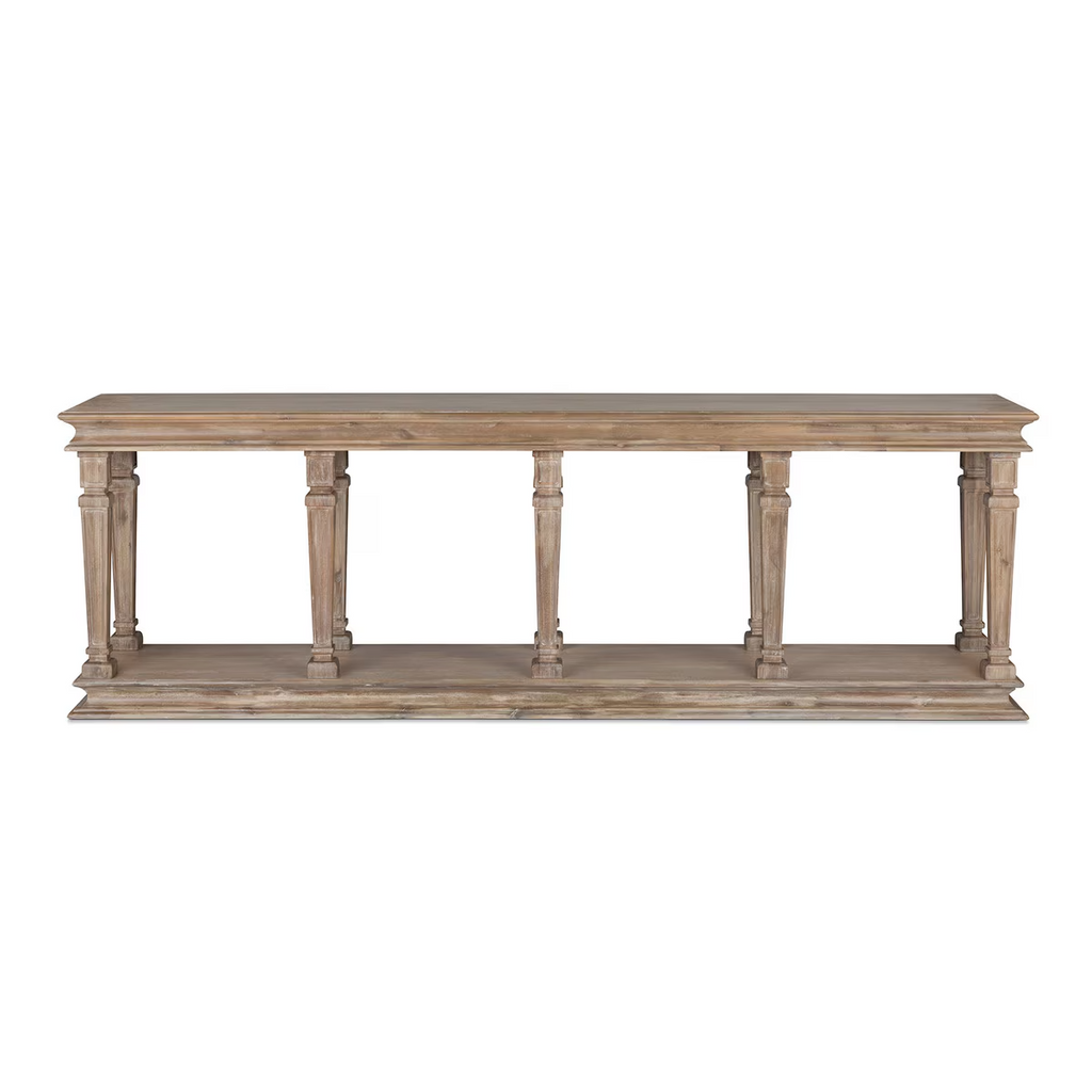 Camelot Grand Console Driftwood
