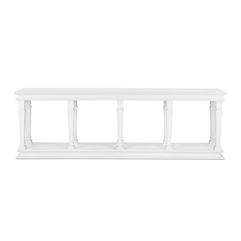 Camelot Grand Console Whitewash