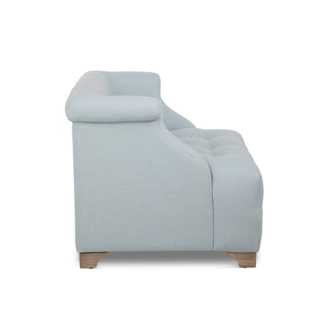 Scroll Arm Occcasional Chair Serene Sky