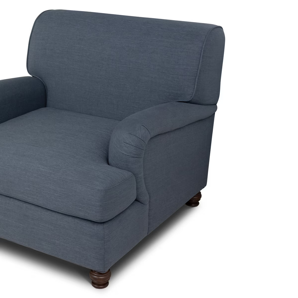 Kenwood Occasional Chair Heathered Navy