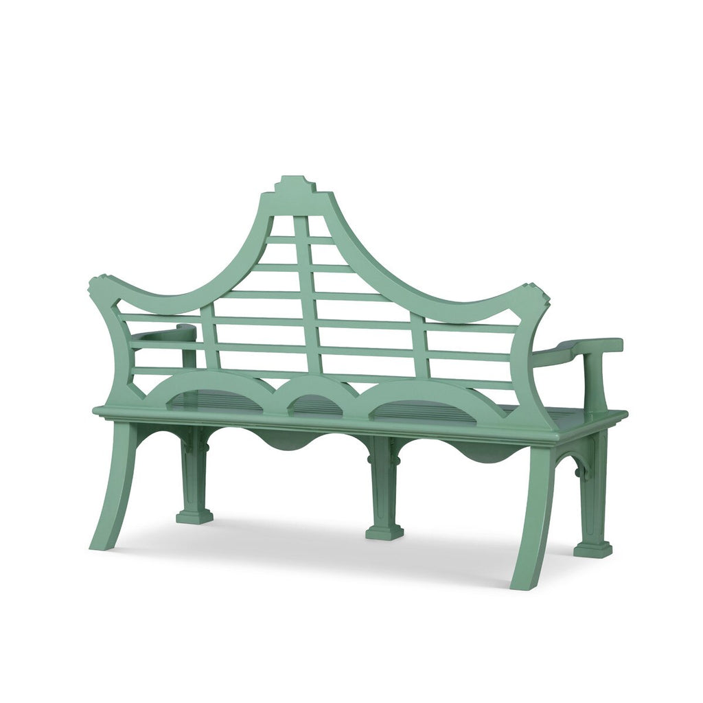 Bay Lake Garden Bench Palm Island Green