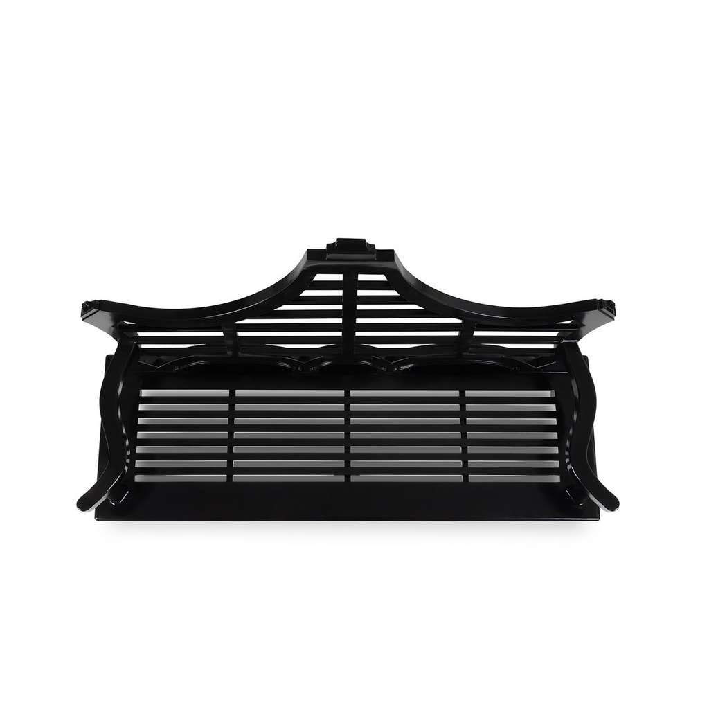 Bay Lake Garden Bench Jet Black