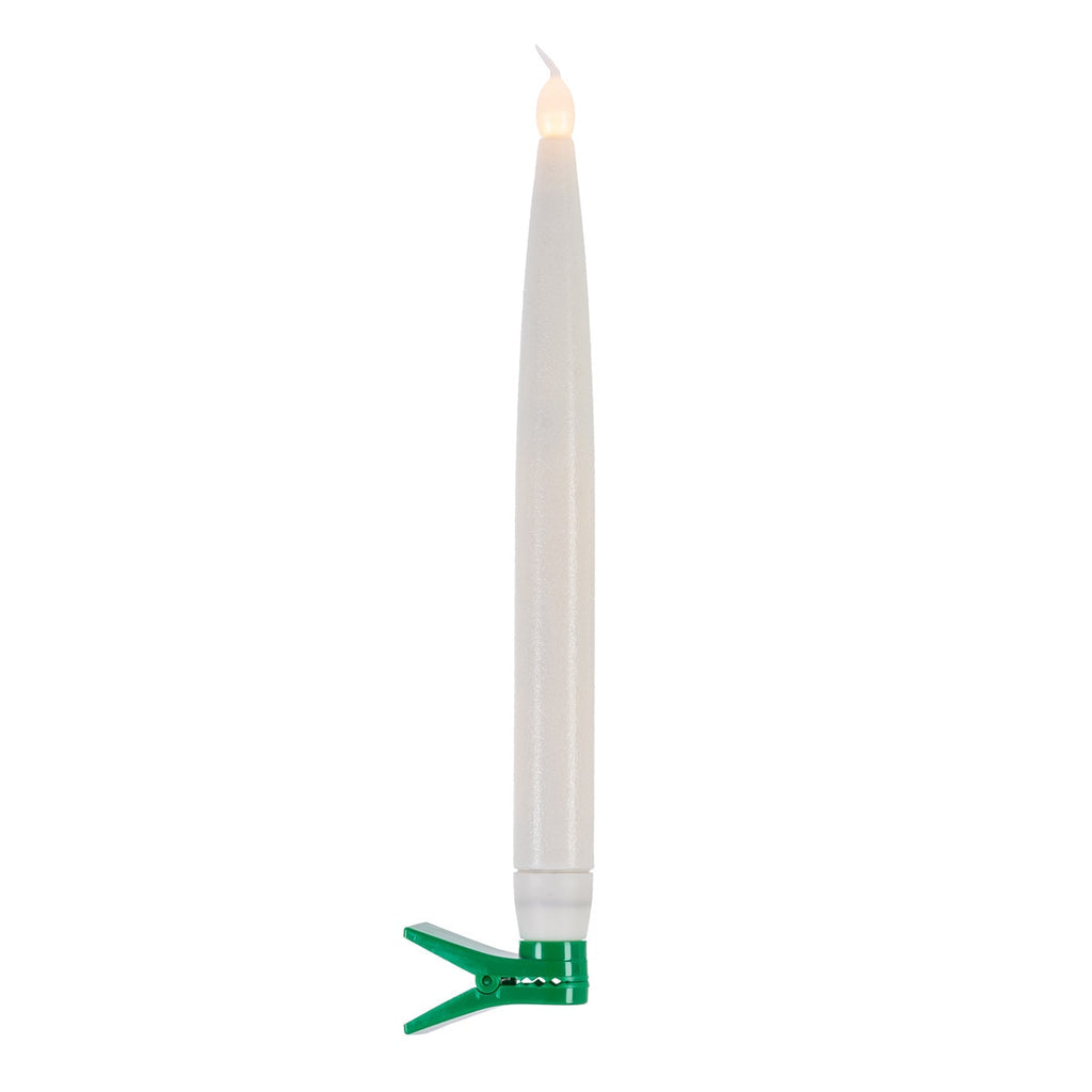 Ivory LED Taper Candles 6 Sets of 10