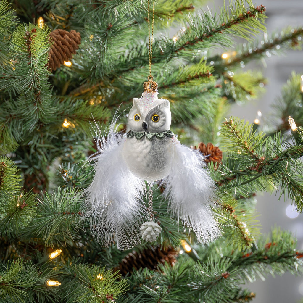 Snow Owl Ornaments Box/6