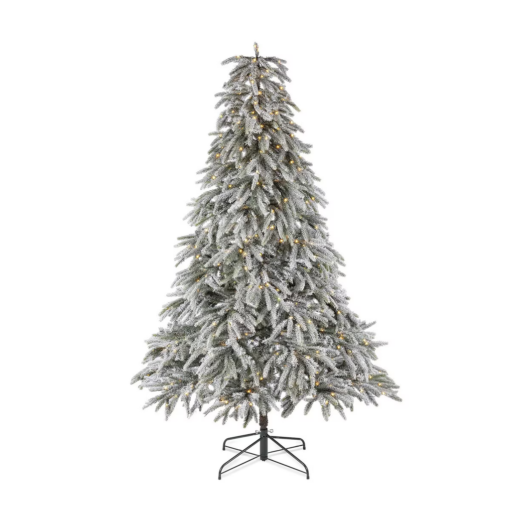 Park Hill Flocked Down Swept Trees (3 Sizes)