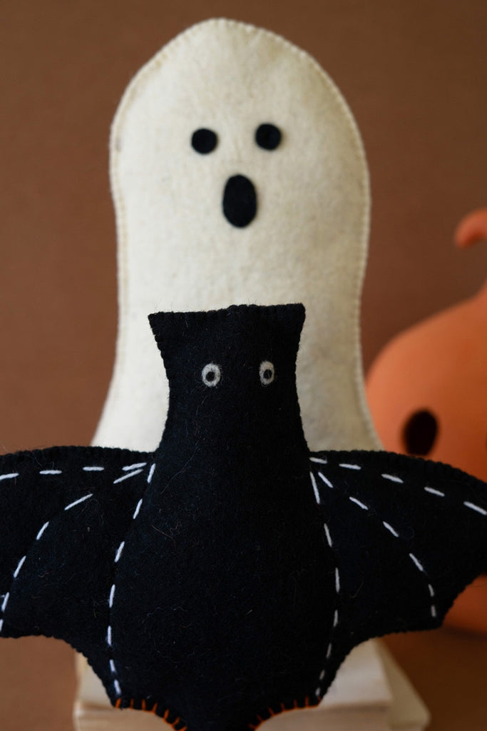 Felt Halloween Ghost On a Base