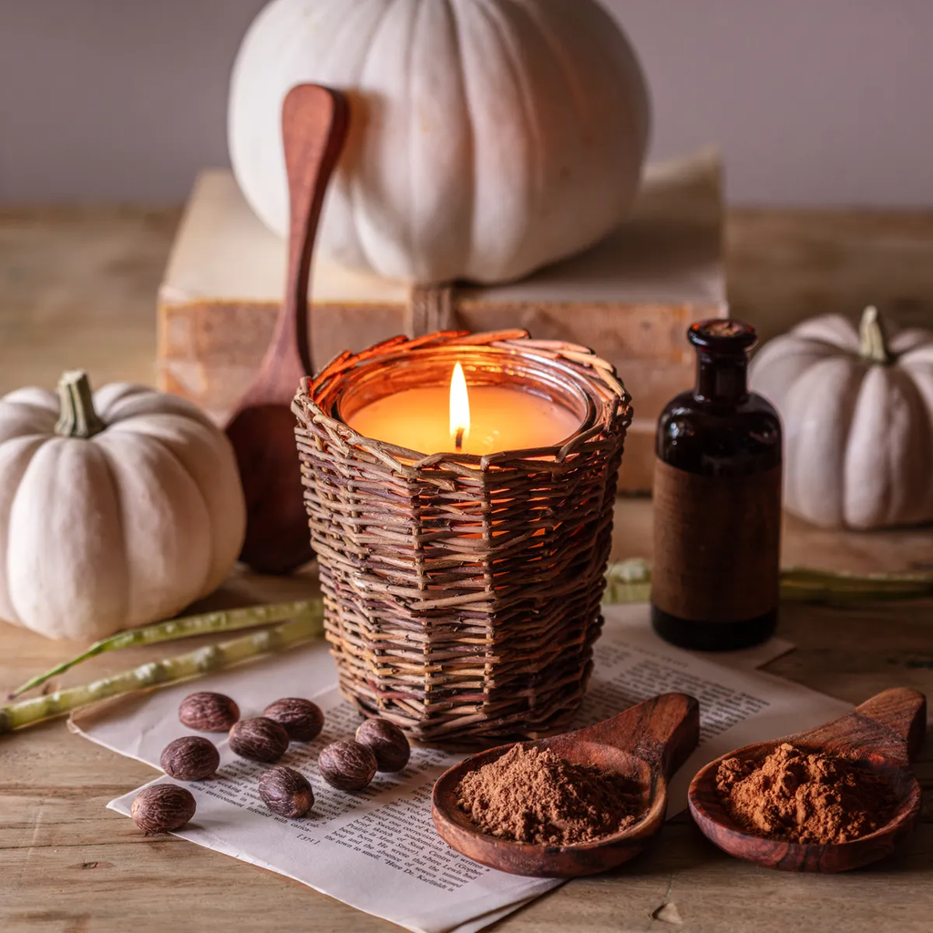 Vintage Pumpkin Candles Box/6