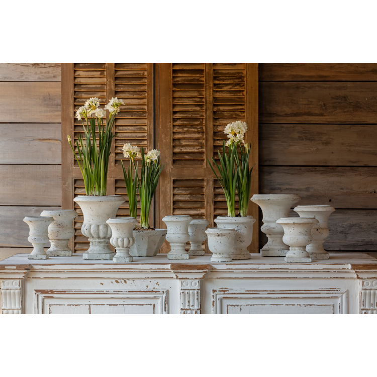 Luisa Large Concrete Urn