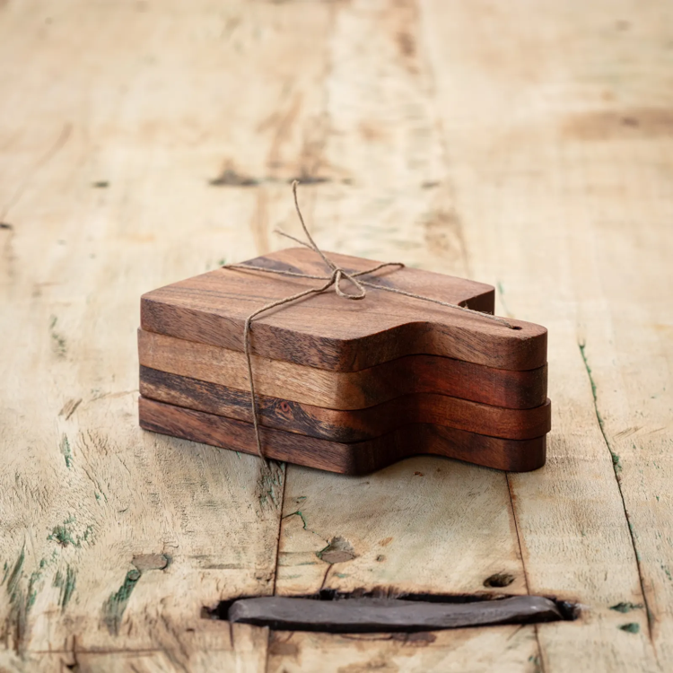 Wooden Charcuterie Sampler Set/6