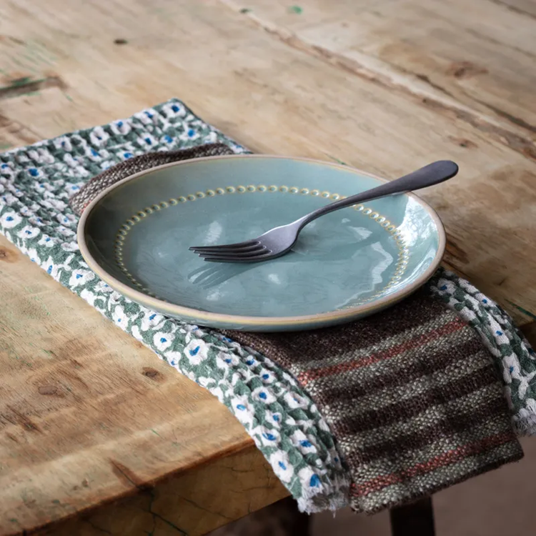 Araucana Green Stoneware Dishes
