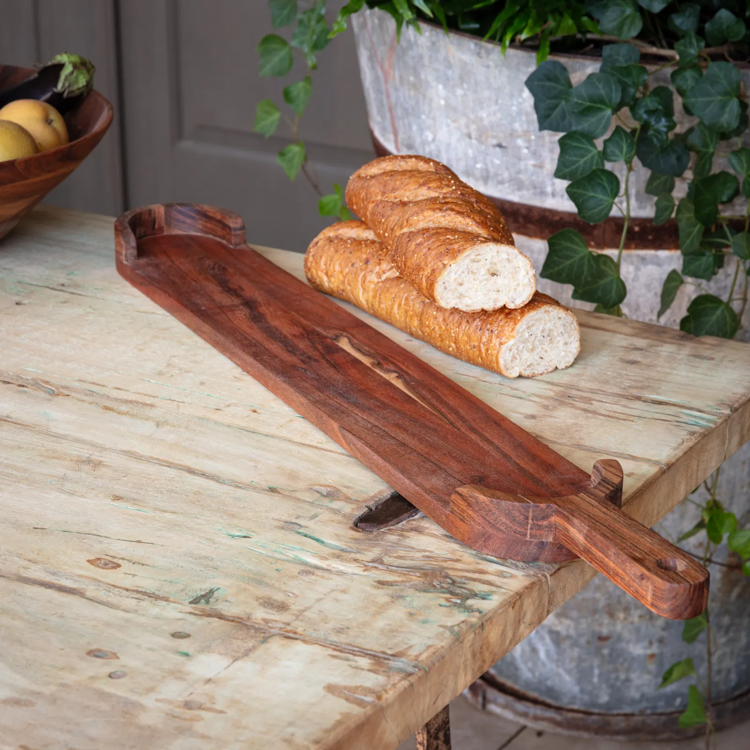 Wooden Baguette Board Set/6