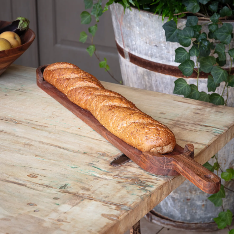 Wooden Baguette Board Set/6