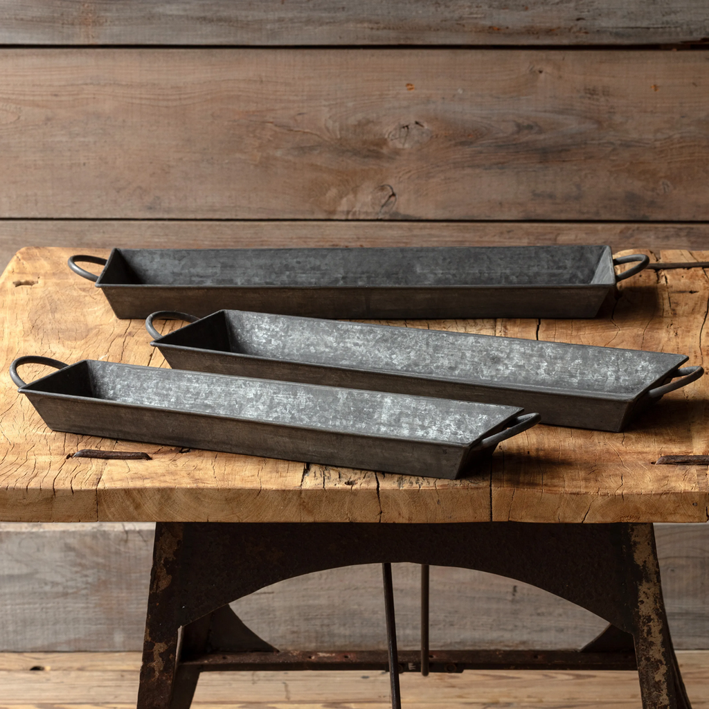 Stretto Metal Trays Set/12