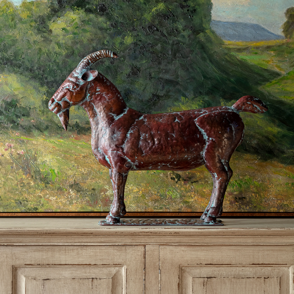 Billy Goats with Verdigris Finish Set/2