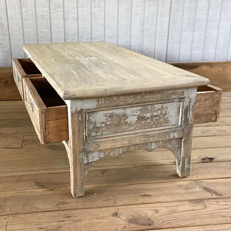 Painted Bee Box Coffee Table