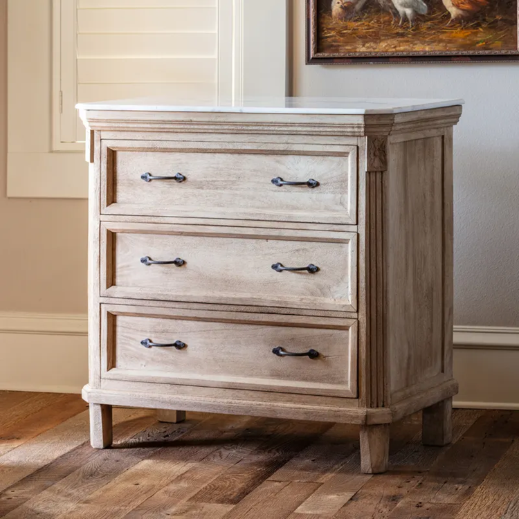 Marble Top French Server