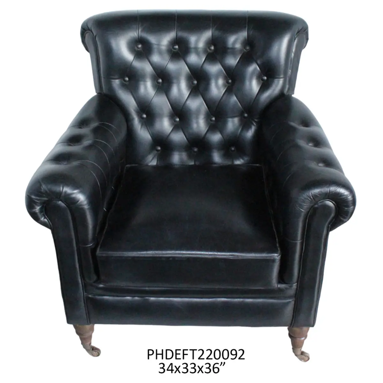 Louisville Chesterfield Leather Chair