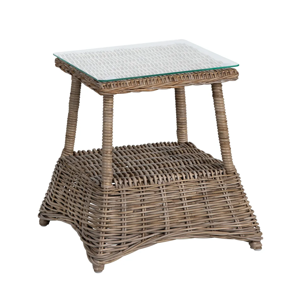 Collected Cottage Rattan Table