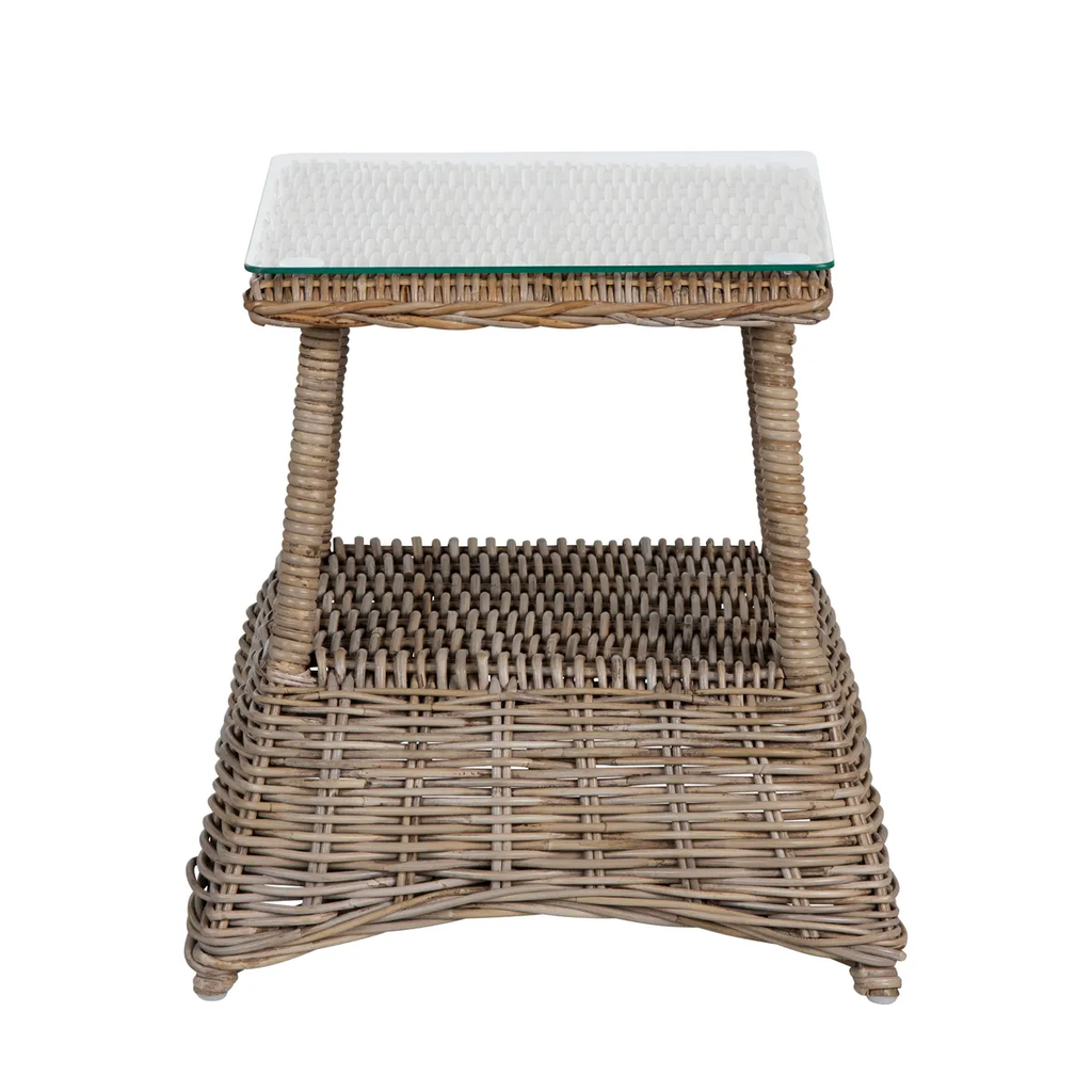 Collected Cottage Rattan Table