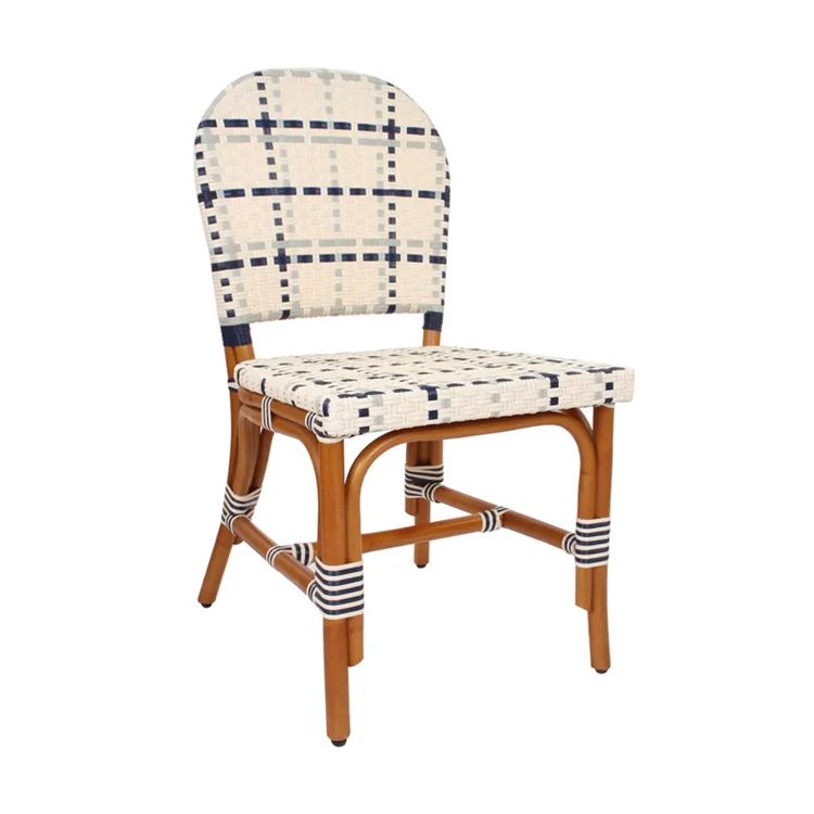 Plaid Utility Chairs Set/2