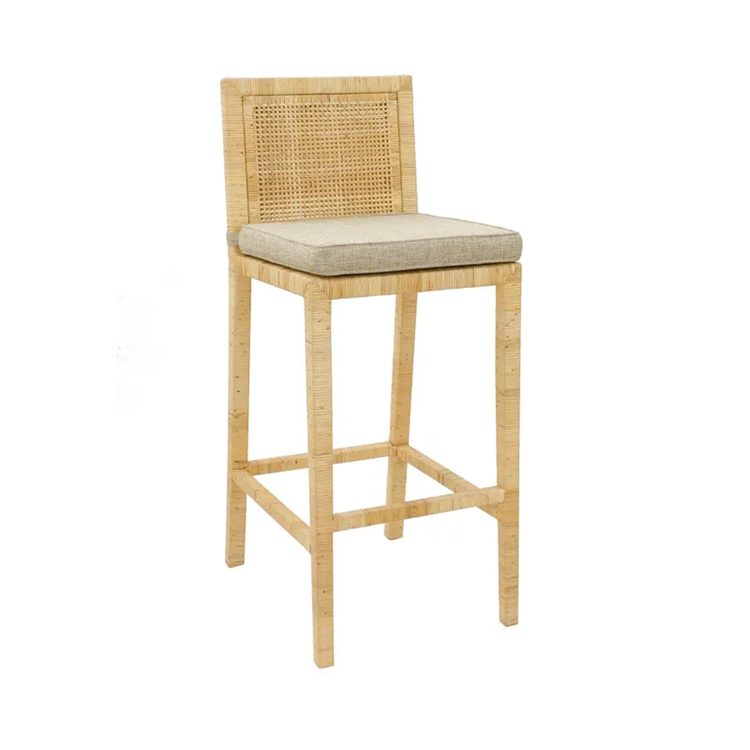 Austin Rattan Barstool