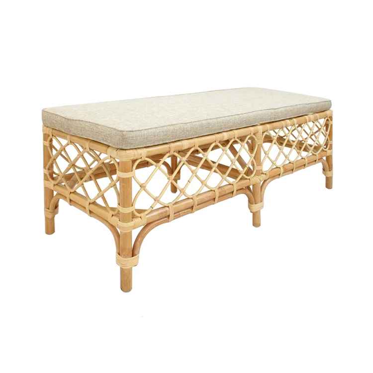 Terrace Rattan Bench