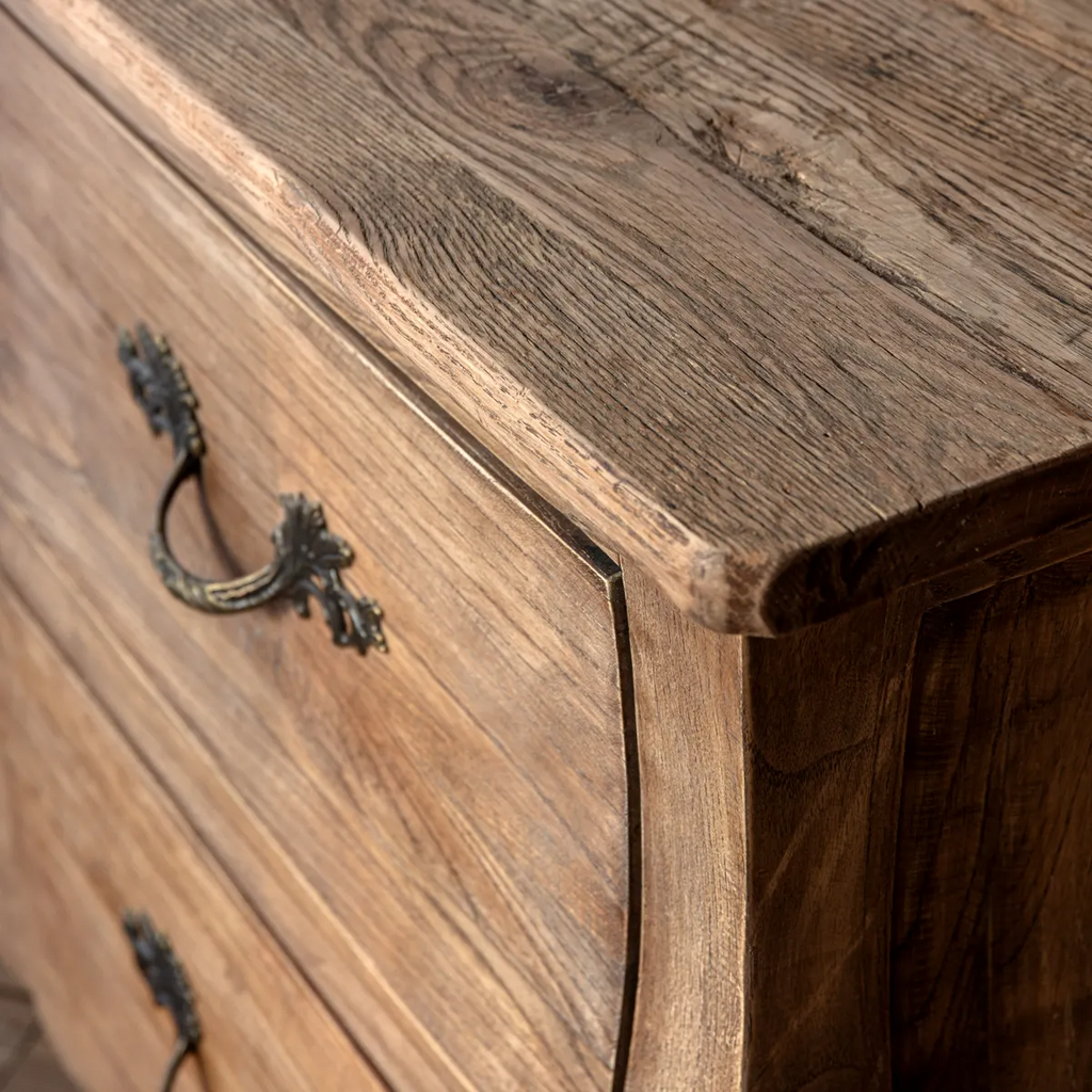 Reclaimed Oak Toulouse Commode Chest