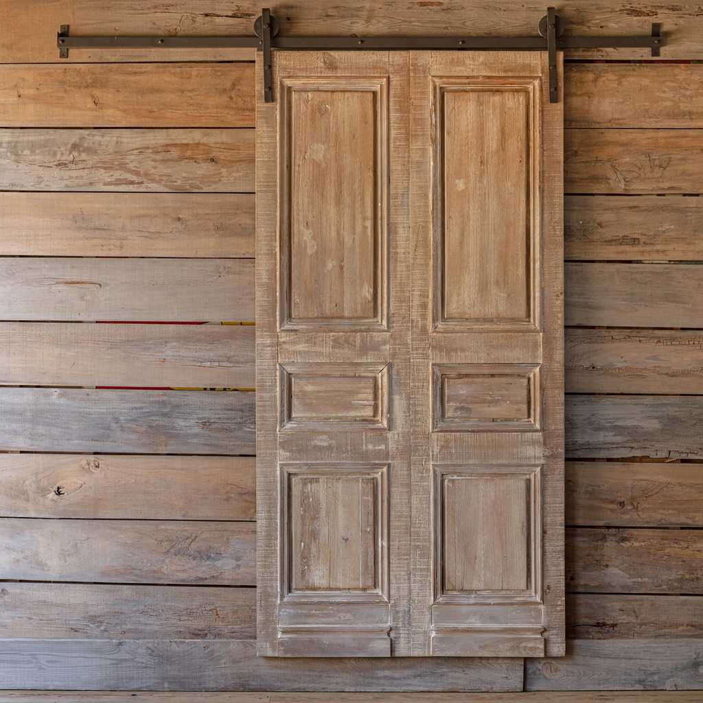 Sliding Panel Door with Hardware