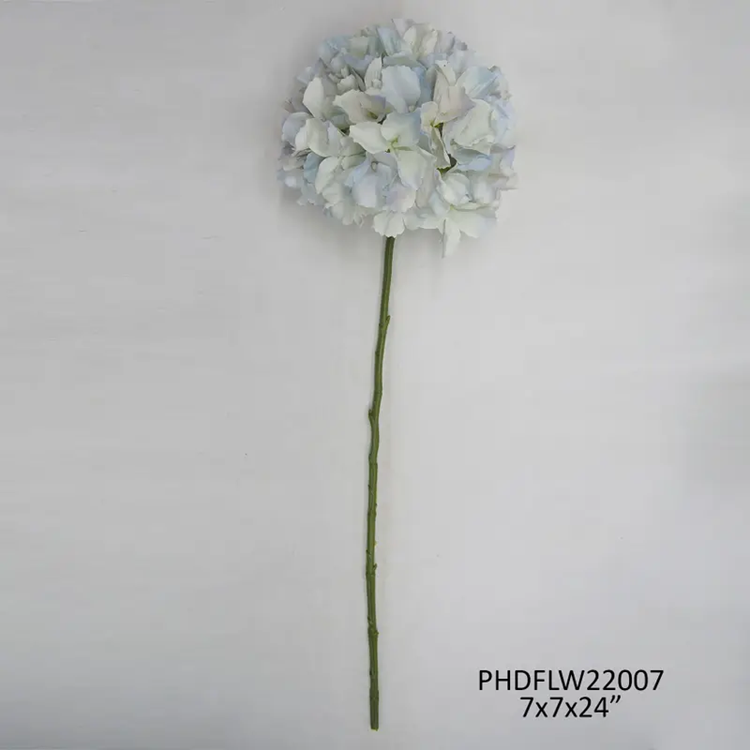 Hydrangea Stem Sky Blue Box/12