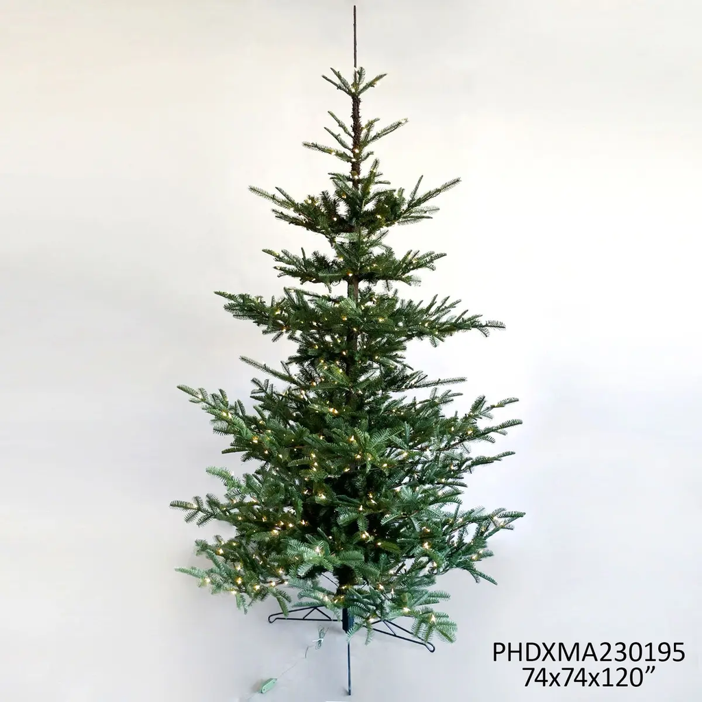 Porch View Home Noble Fir Christmas Tree 10'