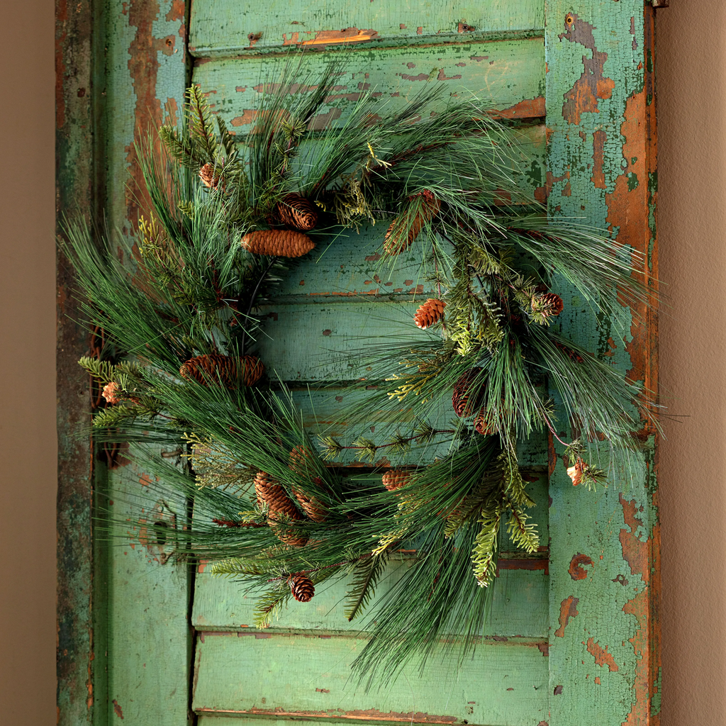 Ozark Evergreen 24" Wreaths Box/4