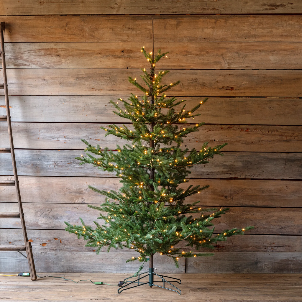 Porch View Home Nouveau Noble Fir Tree 7.5' with Dimmer Switch