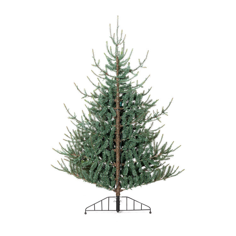 Park Hill Blue Spruce Half Christmas Tree 7.5'