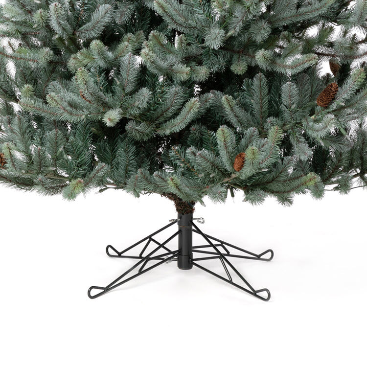 Park Hill Blue Spruce Christmas Tree 7.5' Clear & Multi Lights