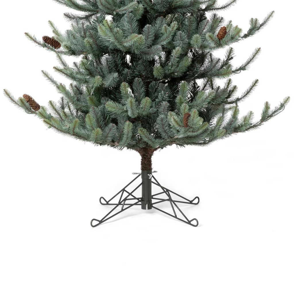 Park Hill Blue Spruce Slim Christmas Tree 7.5'
