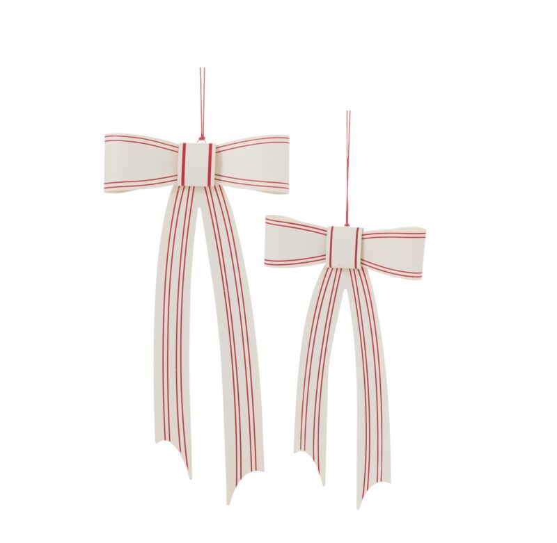 Candace Bow Ornament (2 Sizes)