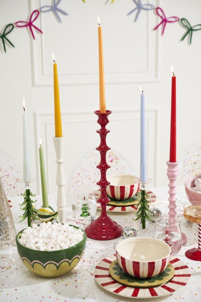 Candy Coated Candleholder