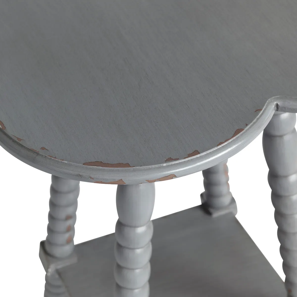 Bar Harbor Accent Table Gray