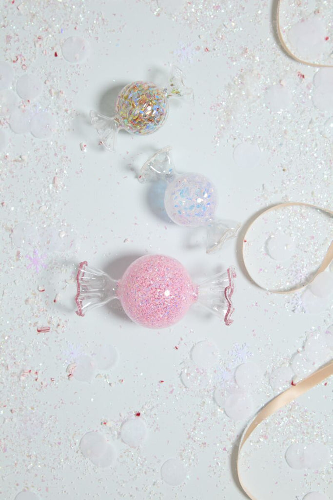 Glass Candy Ornaments