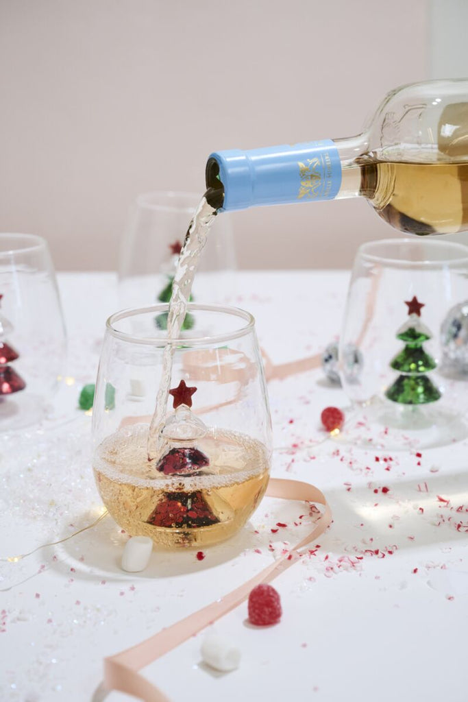 Glitter Tree Drinkware