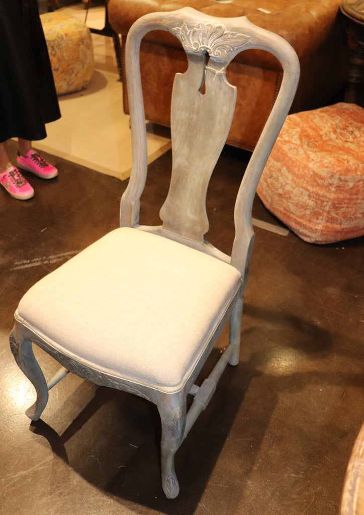 Swedish Settler's Dining Chairs Set/2