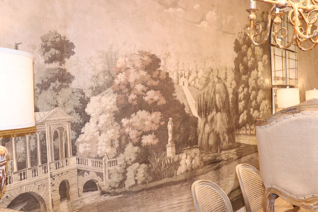 Estate Grounds Scenic Wallpaper