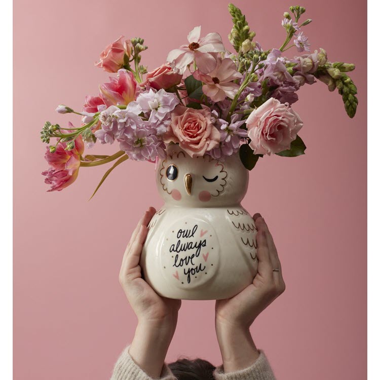 Owl Always Love You Vase
